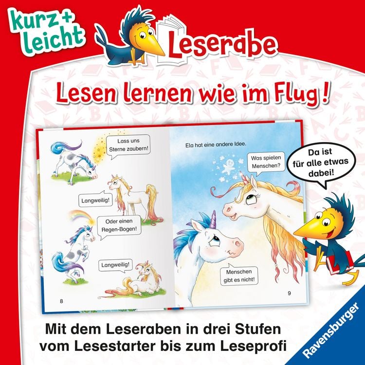Produktbild: Leserabe 1. Lesestufe Kurz und leicht - Das Einhorn und der Zauber-Traum