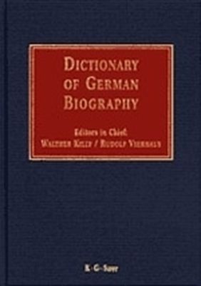 Produktbild: Dictionary of German biography / Dictionary of German biography. Complete