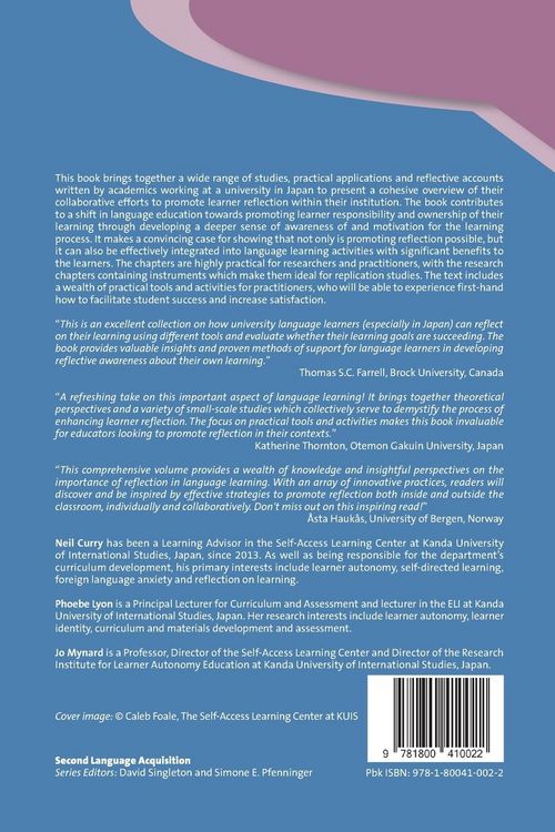 Produktbild: Promoting Reflection on Language Learning