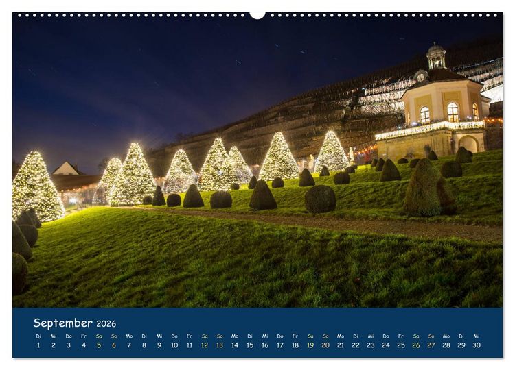 Produktbild: Elbflorenz - Dresden und Umgebung (Wandkalender 2026 DIN A2 quer), CALVENDO Monatskalender