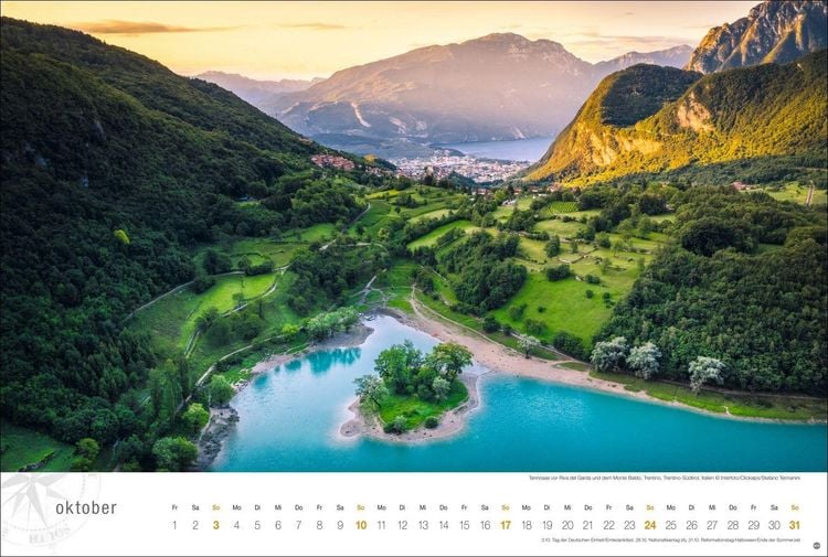 Produktbild: Gardasee Globetrotter Kalender 2027 - Von romantischen Buchten und malerischen Orten
