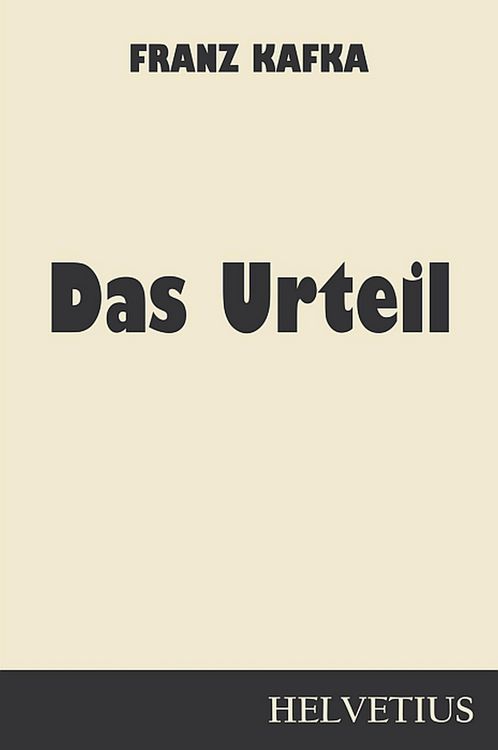 Produktbild: Das Urteil