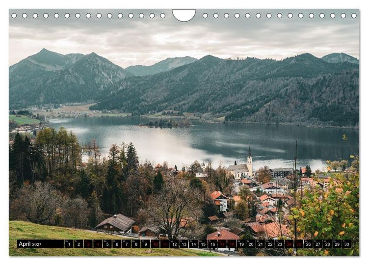 Produktbild: Bayrische Seen und W&auml;lder (Wandkalender 2027 DIN A4 quer), CALVENDO Monatskalender