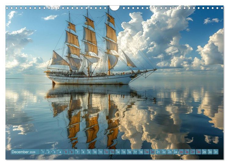 Produktbild: Sailing Through Seasons (Wall Calendar 2026 DIN A3 landscape), CALVENDO 12 Month Wall Calendar