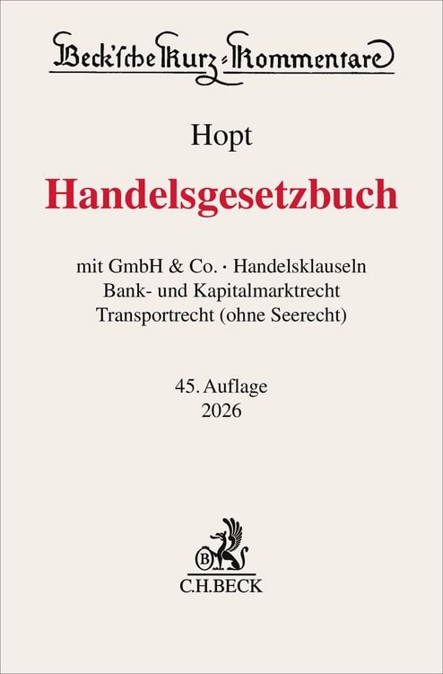 Produktbild: Handelsgesetzbuch. HGB