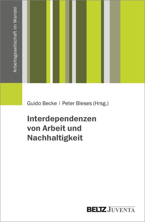 Produktbild: Interdependenzen von Arbeit und Nachhaltigkeit