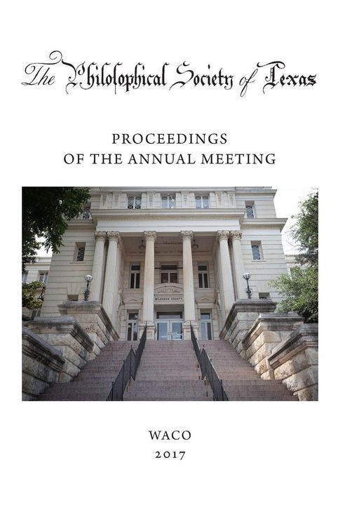 Produktbild: Philosophical Society of Texas, Proceedings of the Annual Meeting