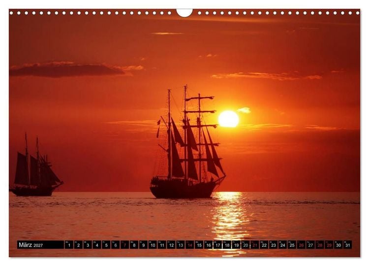 Produktbild: Hanse Sail (Wandkalender 2027 DIN A3 quer), CALVENDO Monatskalender