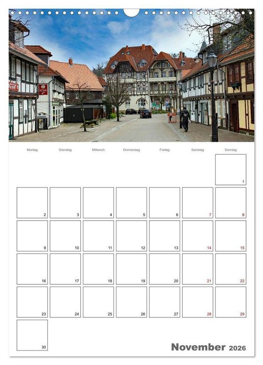 Produktbild: Ilsenburg im Harz - Terminplaner (Wandkalender 2026 DIN A3 hoch), CALVENDO Monatskalender