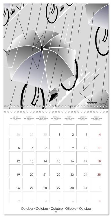 Produktbild: A WORLD OF BICYCLES (Wall Calendar 2026 12 &times; 12 Inch) CALVENDO 12 Month Wall Calendar