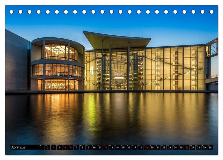 Produktbild: Berlin - Bilder einer Metropole (Tischkalender 2026 DIN A5 quer), CALVENDO Monatskalender