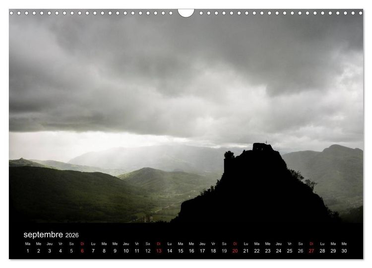 Produktbild: Ambiances Ari&egrave;ge Pyr&eacute;n&eacute;es (Calendrier mural 2026 DIN A3 vertical), CALVENDO calendrier mensuel