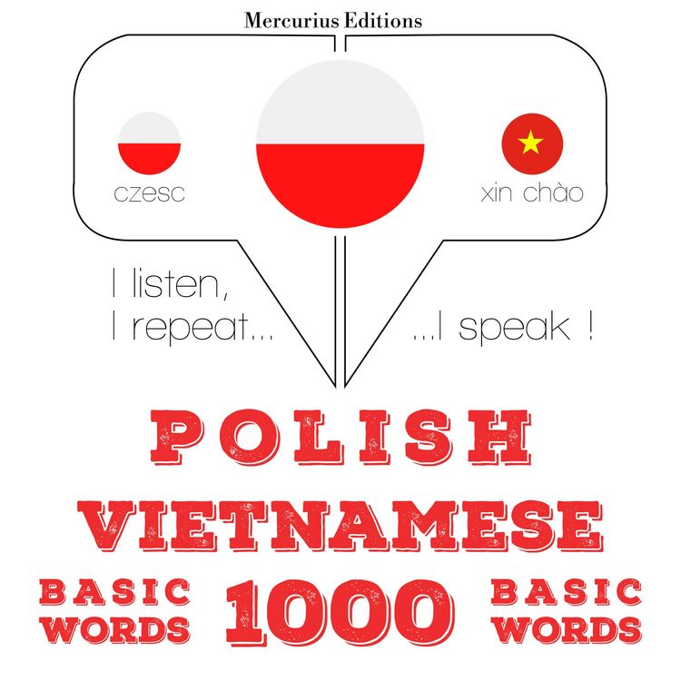 Produktbild: Polski - wietnamski: 1000 podstawowych sł&oacute;w