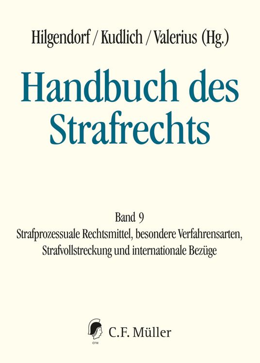 Produktbild: Handbuch des Strafrechts