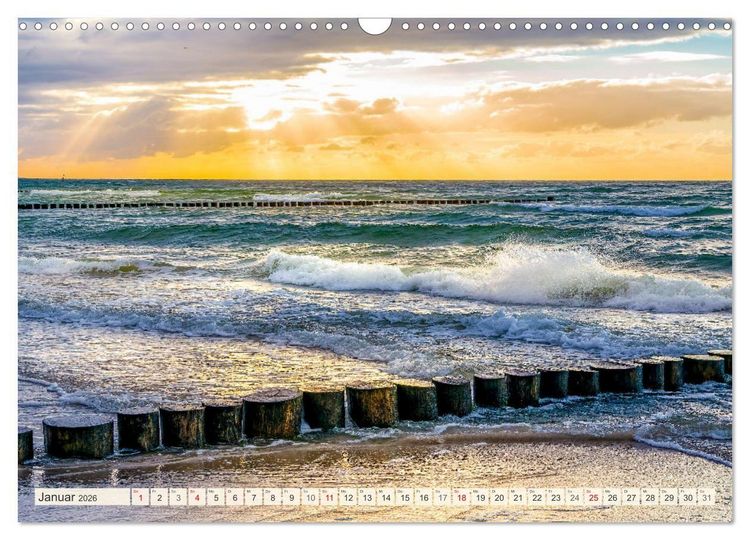 Produktbild: Mein Urlaub am Meer (Wandkalender 2026 DIN A3 quer), CALVENDO Monatskalender