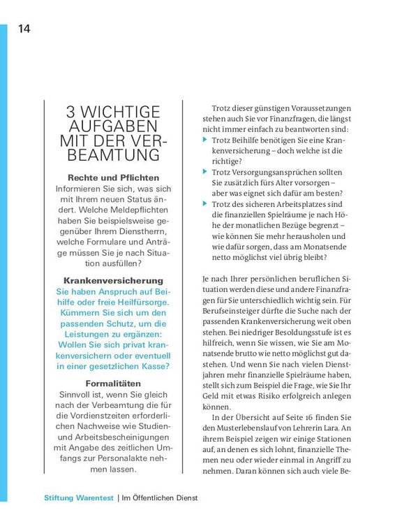 Produktbild: Finanzplaner Beamte