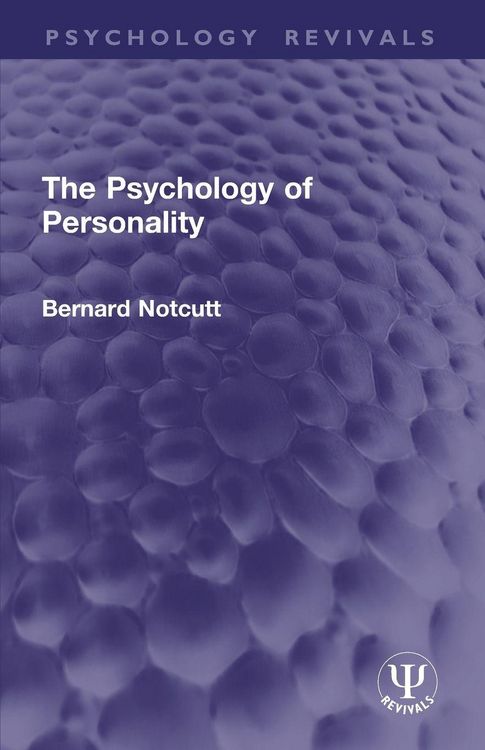 Produktbild: The Psychology of Personality
