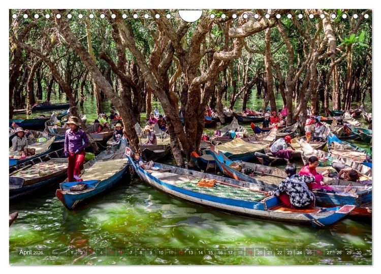 Produktbild: Vietnam und Kambodscha - Magische Momente. (Wandkalender 2026 DIN A4 quer), CALVENDO Monatskalender