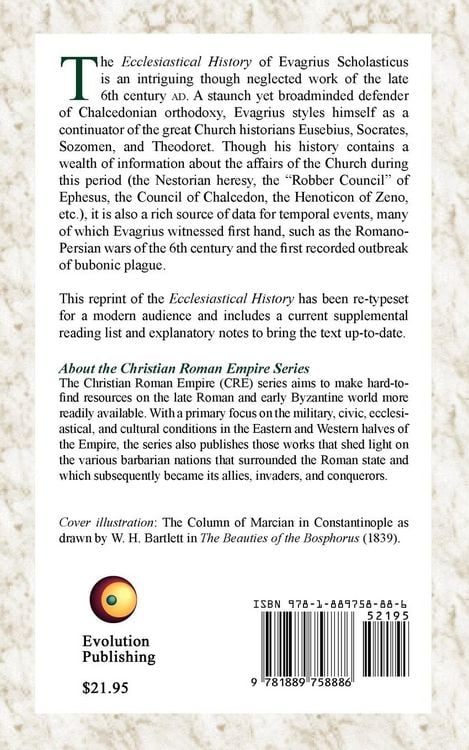 Produktbild: The Ecclesiastical History of Evagrius
