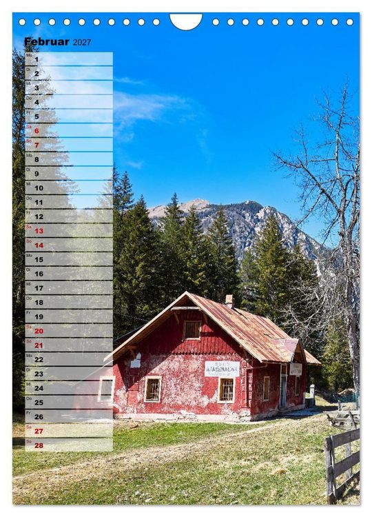 Produktbild: S&uuml;d-Tirol Terminplaner (Wandkalender 2027 DIN A4 hoch), CALVENDO Monatskalender