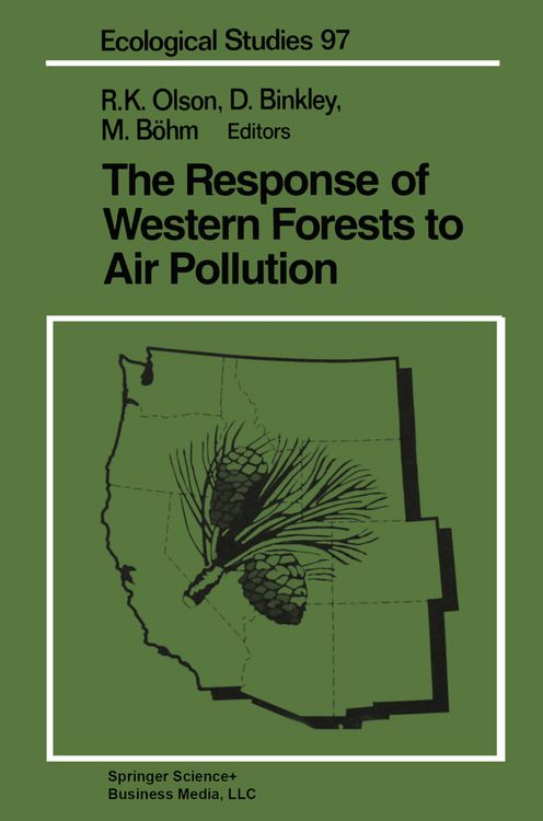 Produktbild: The Response of Western Forests to Air Pollution