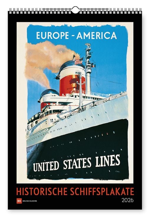 Produktbild: Historische Schiffsplakate 2026