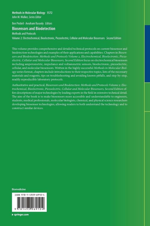 Produktbild: Biosensors and Biodetection