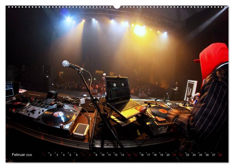 Produktbild: DJ Liveact (hochwertiger Premium Wandkalender 2026 DIN A2 quer), Kunstdruck in Hochglanz