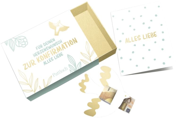 Produktbild: F&uuml;r deinen Herzenswunsch. Zur Konfirmation alles Liebe