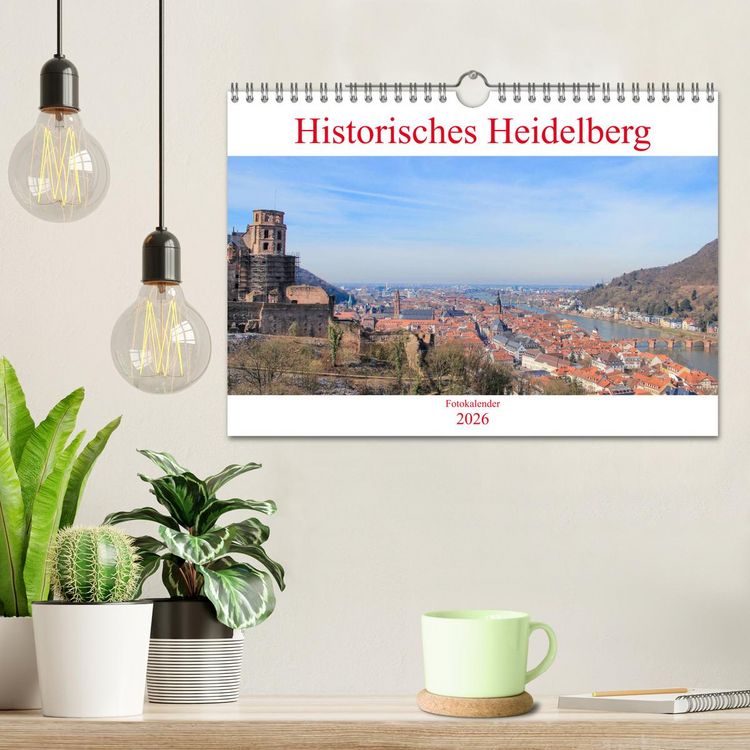 Produktbild: Historisches Heidelberg (Wandkalender 2026 DIN A4 quer), CALVENDO Monatskalender
