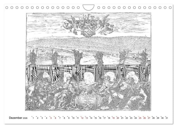 Produktbild: W&uuml;rzburg in alten Bildern (Wandkalender 2026 DIN A4 quer), CALVENDO Monatskalender