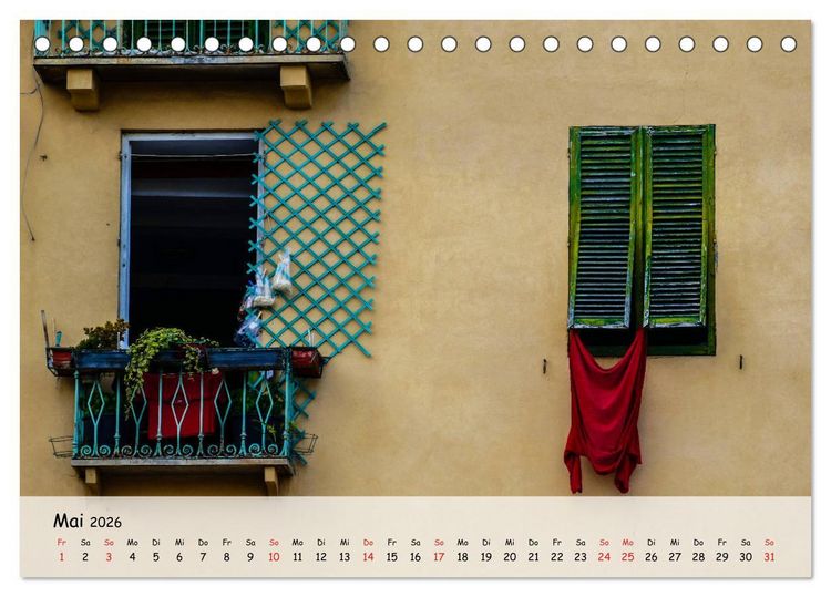 Produktbild: Bezauberndes Lucca (Tischkalender 2026 DIN A5 quer), CALVENDO Monatskalender