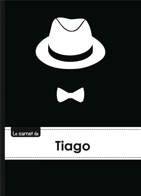 Produktbild: Le carnet de tiago lignes, 96p,