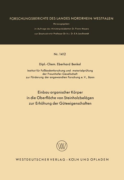 Produktbild: Einbau organischer K&ouml;rper in die Oberfl&auml;che von Steinholzbel&auml;gen zur Erh&ouml;hung der G&uuml;teeigenschaften