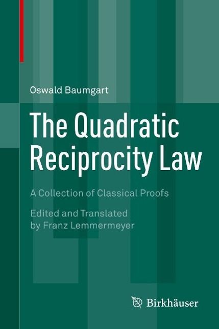 Produktbild: The Quadratic Reciprocity Law