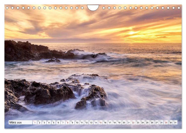 Produktbild: La Palma - La Isla Bonita - Kanarische Inseln (Wandkalender 2026 DIN A4 quer), CALVENDO Monatskalender