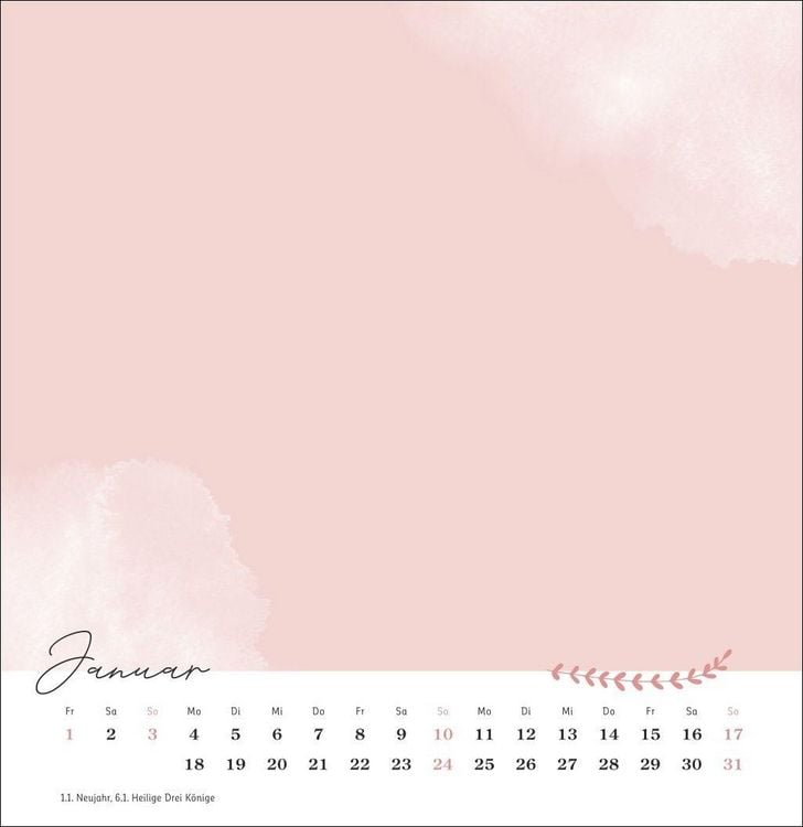 Produktbild: Kreativkalender zum Aufstellen Gl&uuml;cksmomente 2027