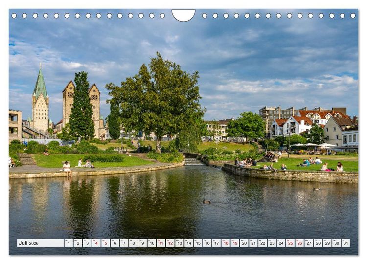 Produktbild: Ostwestfalen - Paderborn (Wandkalender 2026 DIN A4 quer), CALVENDO Monatskalender