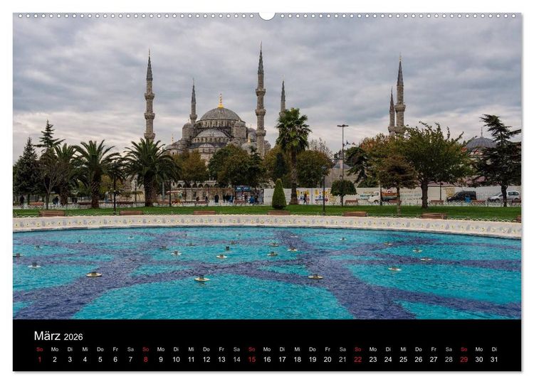 Produktbild: Istanbul (Wandkalender 2026 DIN A2 quer), CALVENDO Monatskalender