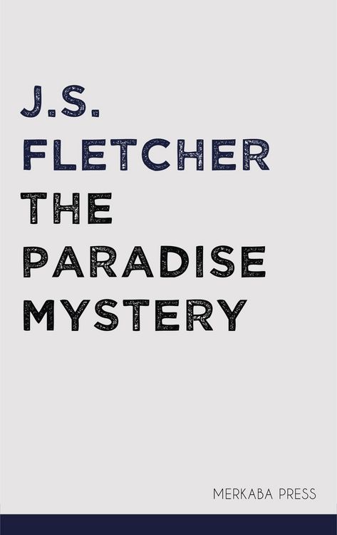 Produktbild: The Paradise Mystery