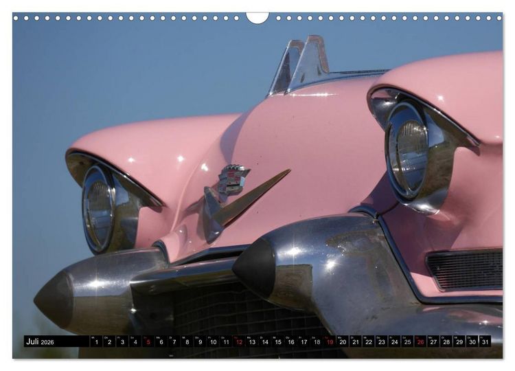 Produktbild: The art of mobility - american cars from the 50s & 60s (Part 2) (Wandkalender 2026 DIN A3 quer), CALVENDO Monatskalender