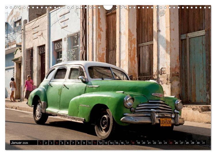Produktbild: Classic Cars of Cuba (Wandkalender 2026 DIN A3 quer), CALVENDO Monatskalender