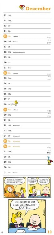 Produktbild: Peanuts Superlangplaner 2027