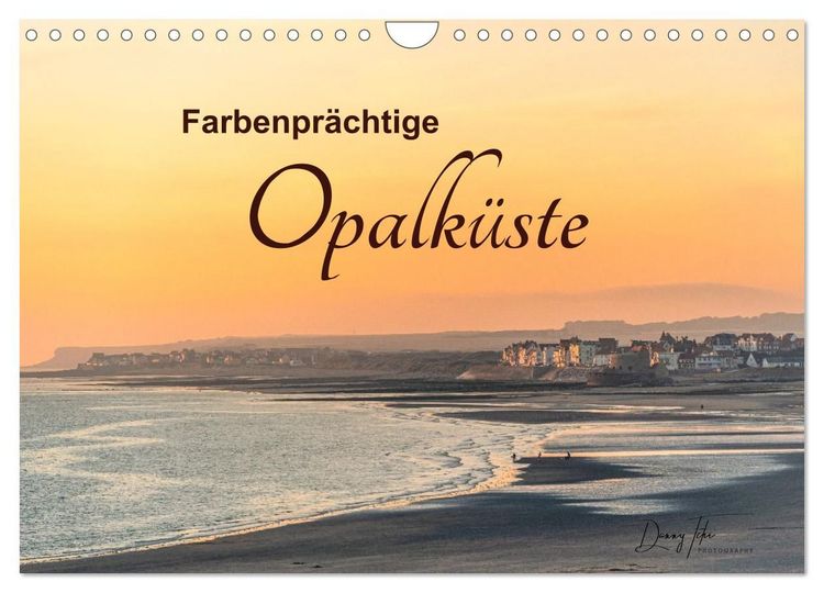 Produktbild: Farbenpr&auml;chtige Opalk&uuml;ste (Wandkalender 2027 DIN A4 quer), CALVENDO Monatskalender