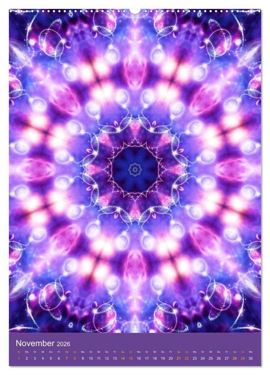 Produktbild: Lichtvolle Mandalas (Wandkalender 2026 DIN A2 hoch), CALVENDO Monatskalender