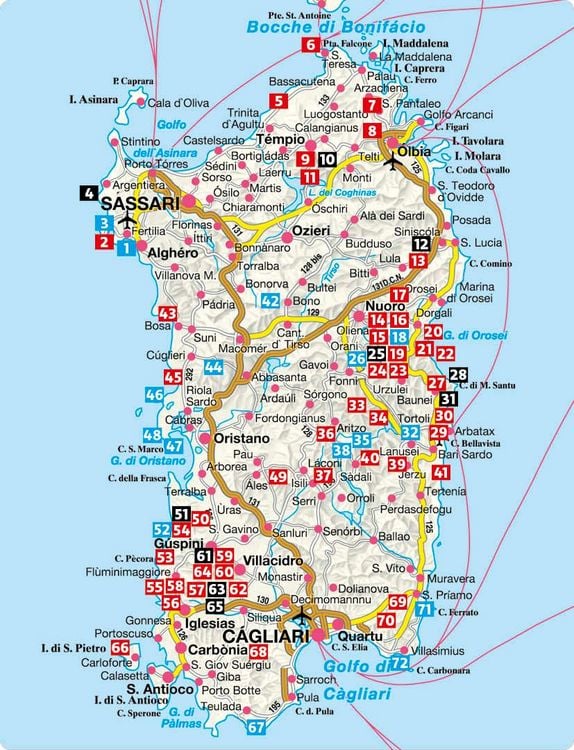 Produktbild: ROTHER Wanderf&uuml;hrer Sardinien