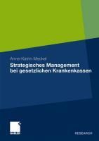Produktbild: Strategisches Management bei gesetzlichen Krankenkassen