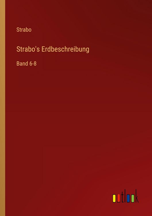 Produktbild: Strabo's Erdbeschreibung