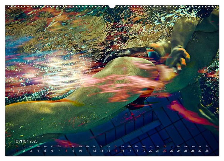 Produktbild: AQUAPASSION (Calendrier mural 2026 DIN A2 vertical) calendrier de bureau