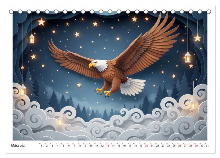 Produktbild: Wild West Dioramas (Tischkalender 2027 DIN A5 quer), CALVENDO Monatskalender